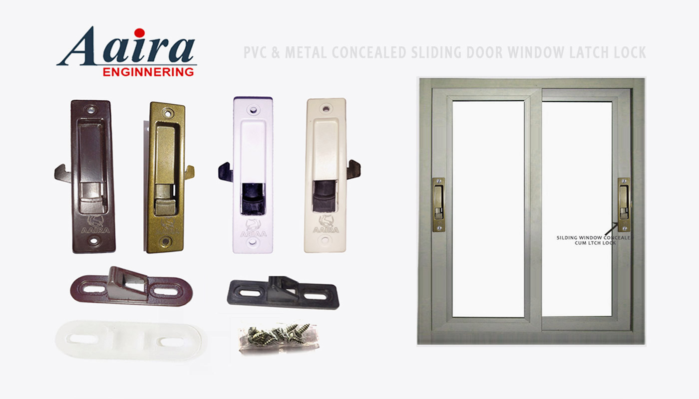 Sliding Domal Wndow Lock Manufacturers Rajkot - PVC - Metal - Aluminium - Rajkot Gujarat India